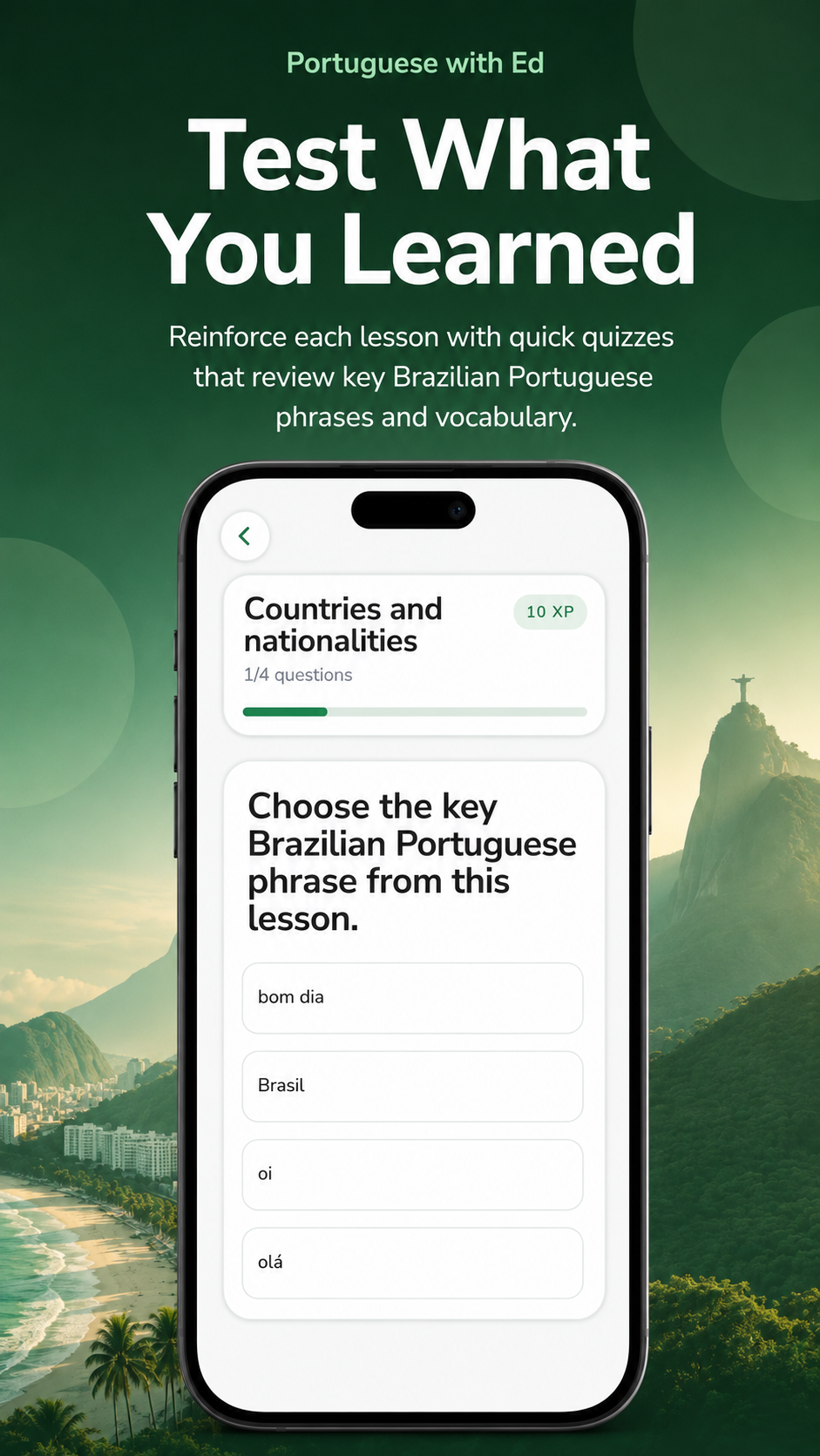 Quick quiz app preview